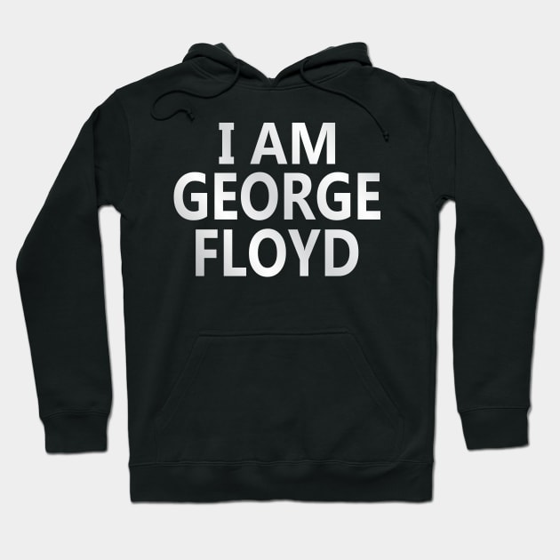 a george floyd Hoodie by beruntungbangetyah